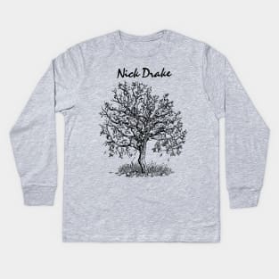 Fruit Tree illustration Original Aesthetic Tribute 〶 Kids Long Sleeve T-Shirt